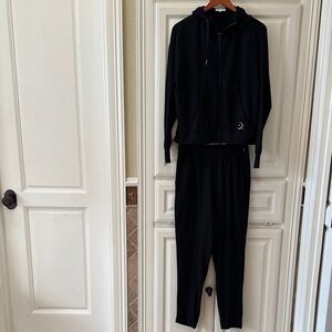 Calme Black Women's Jogging Suit. Size small